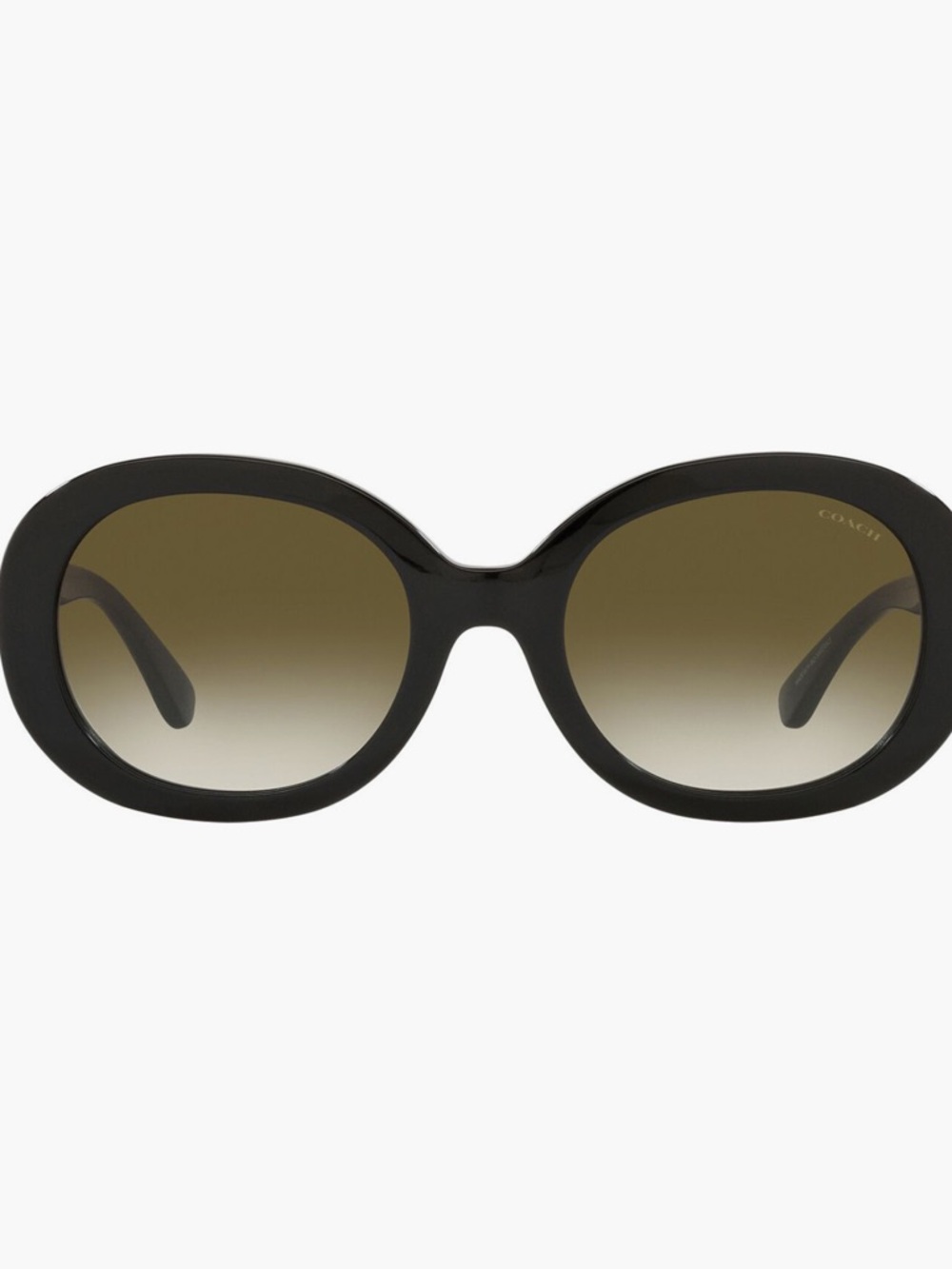 Coach Oval Sunglasses with Brown Gradient Lenses $170MSRP